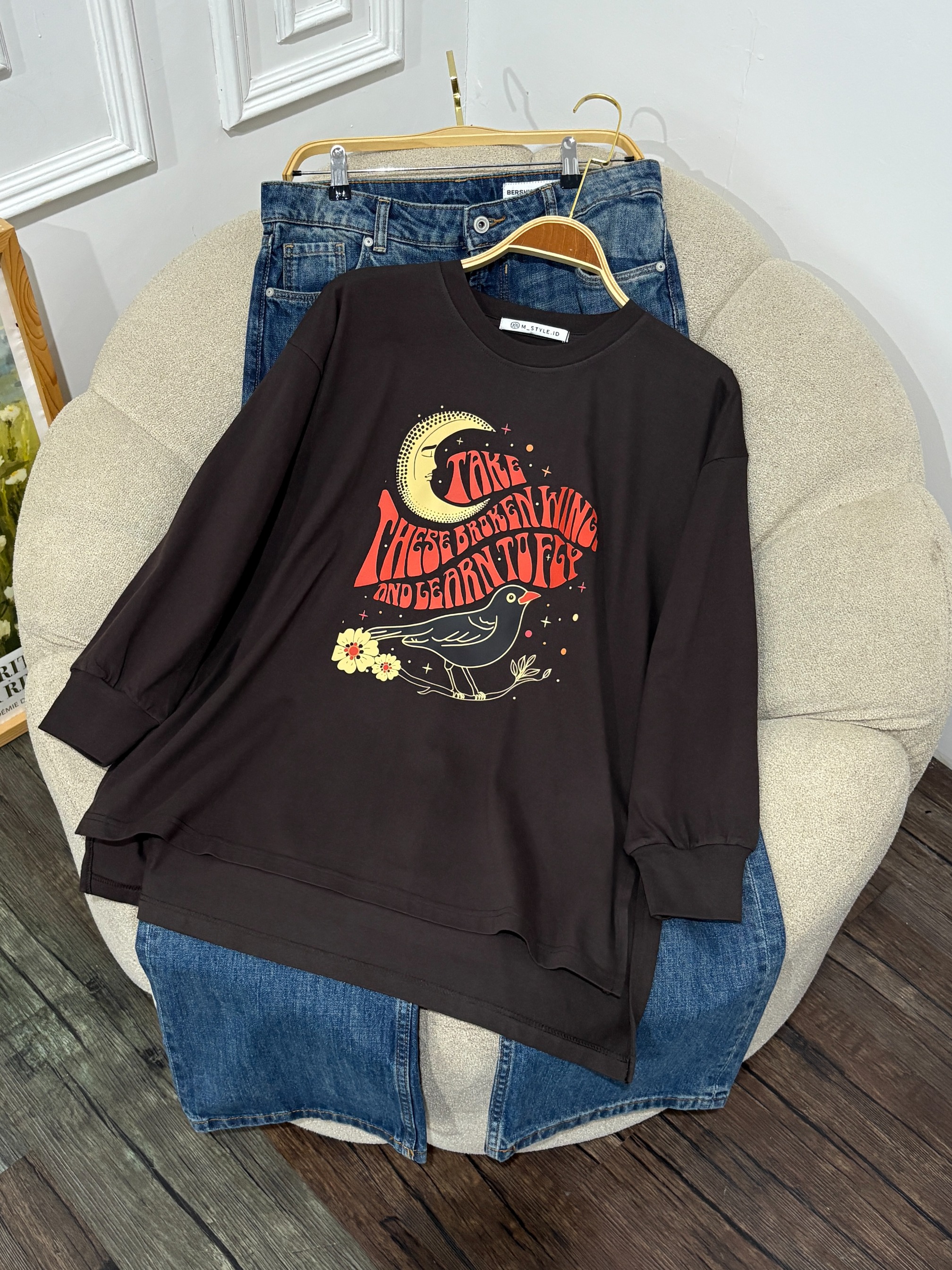 Tshirt LS Coffee,