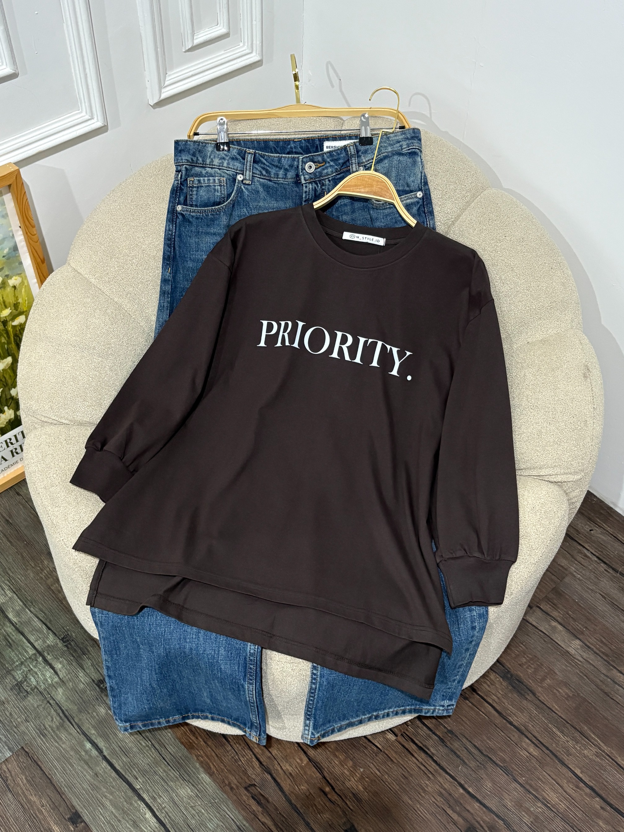 Tshirt LS Coffee,