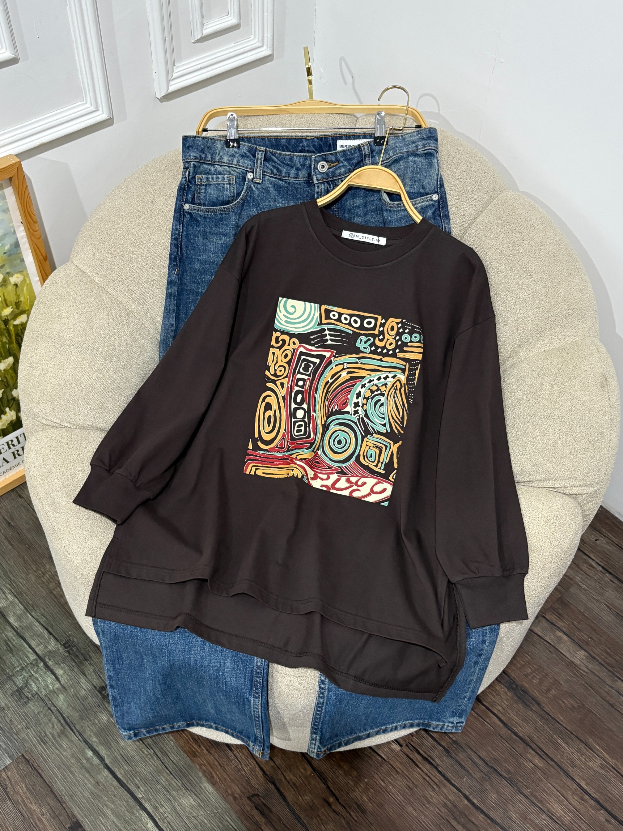 Tshirt LS Coffee,