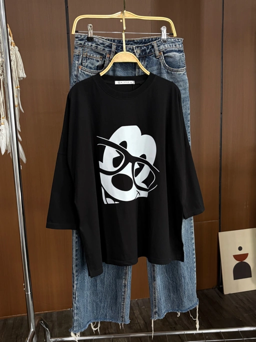 Image of Tshirt TB Black New (Klik Lihat Motif Lain)