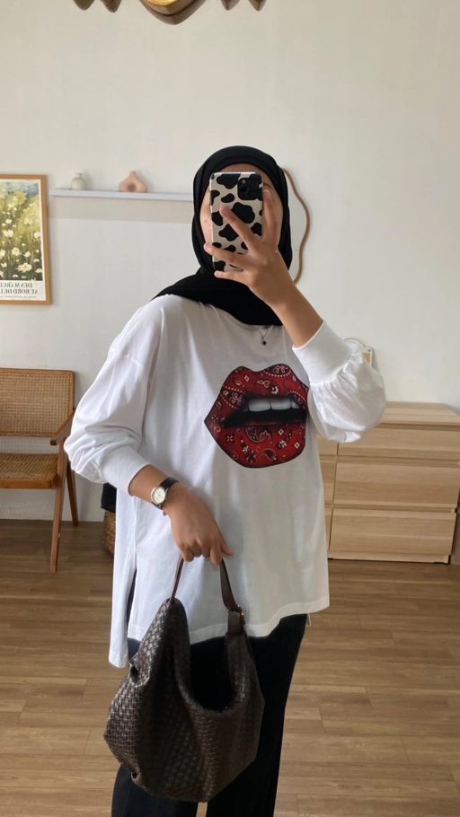 Tshirt LS Lips