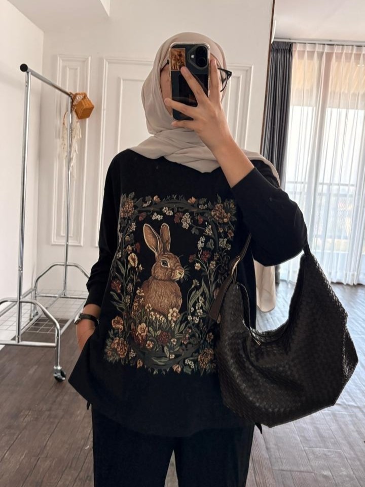 Tshirt LS Black