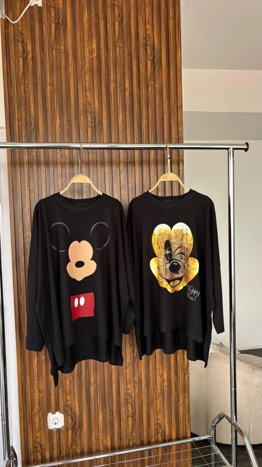 Image of Tshirt BM Mickey Black