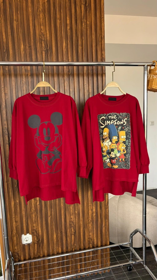 Image of Tshirt LS Maroon X