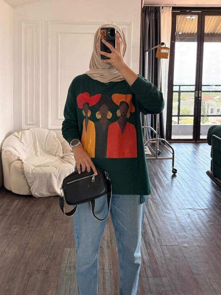 Tshirt LS Emerald