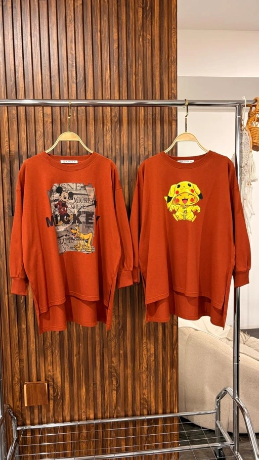 Image of Tshirt LS Terracotta New