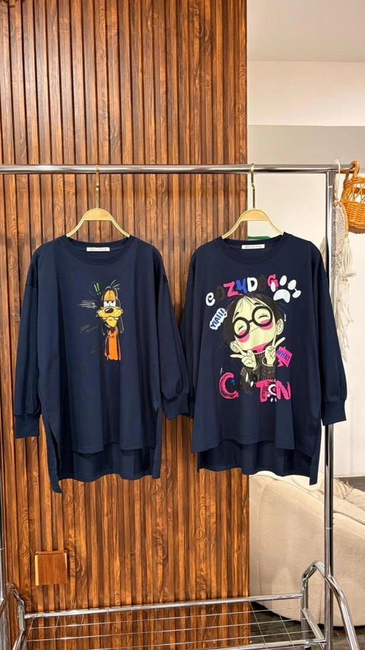 Image of Tshirt LS Navy New