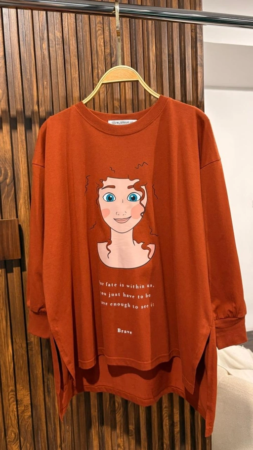 Image of Tshirt LS Terracota Brave
