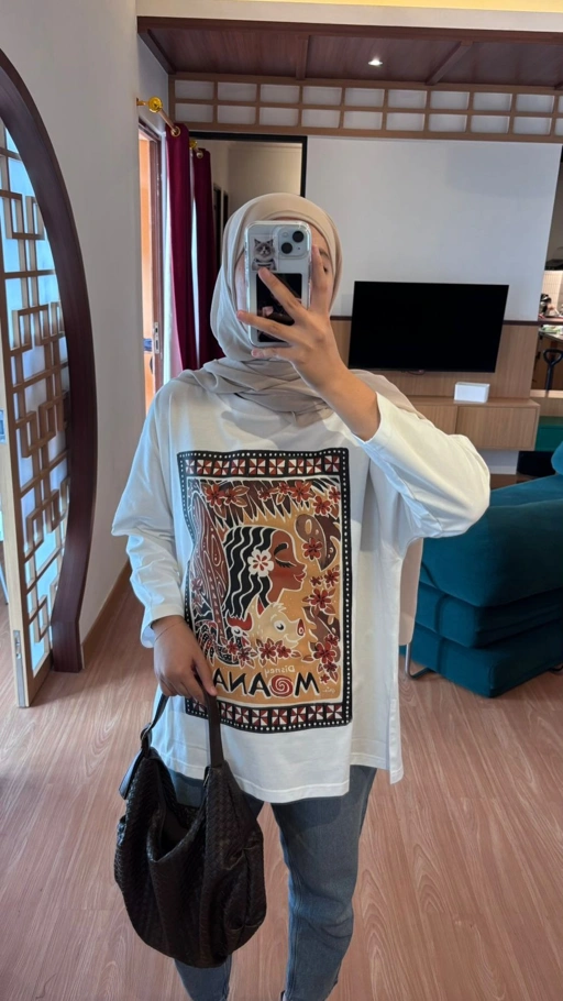 Image of Tshirt TB White Moana