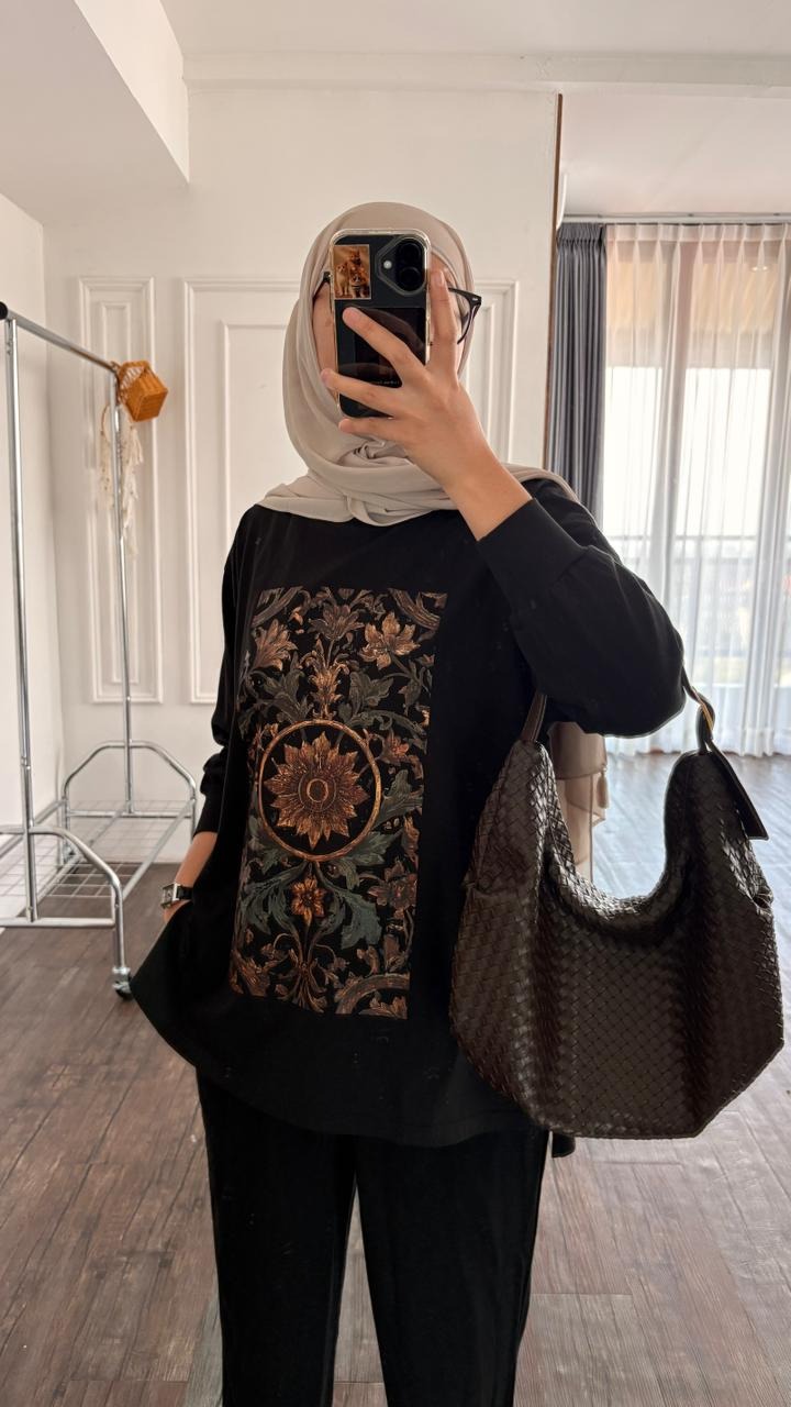 Tshirt LS Black Wild