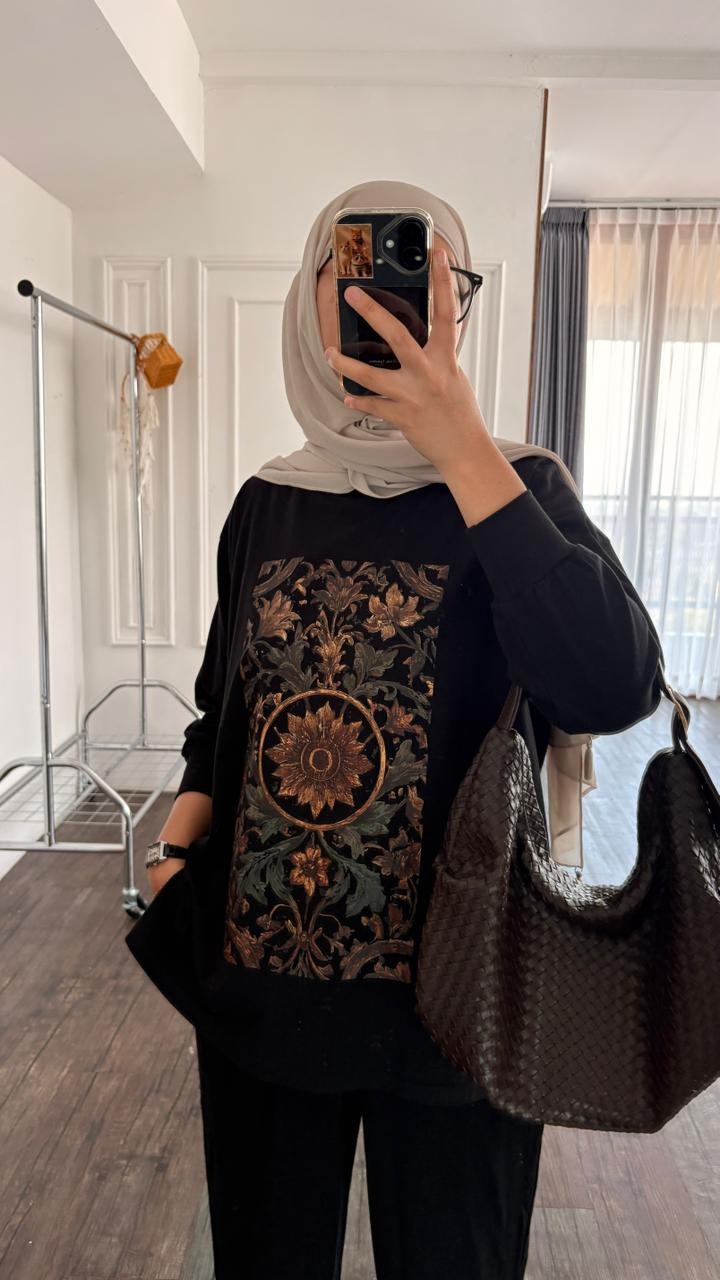 Tshirt LS Black Wild