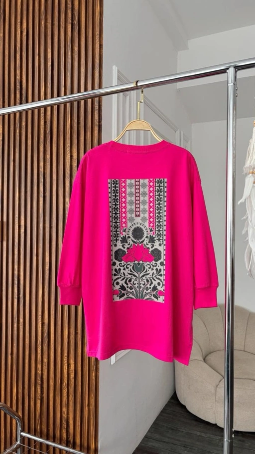 Image of Tshirt LS Fushcia SouL