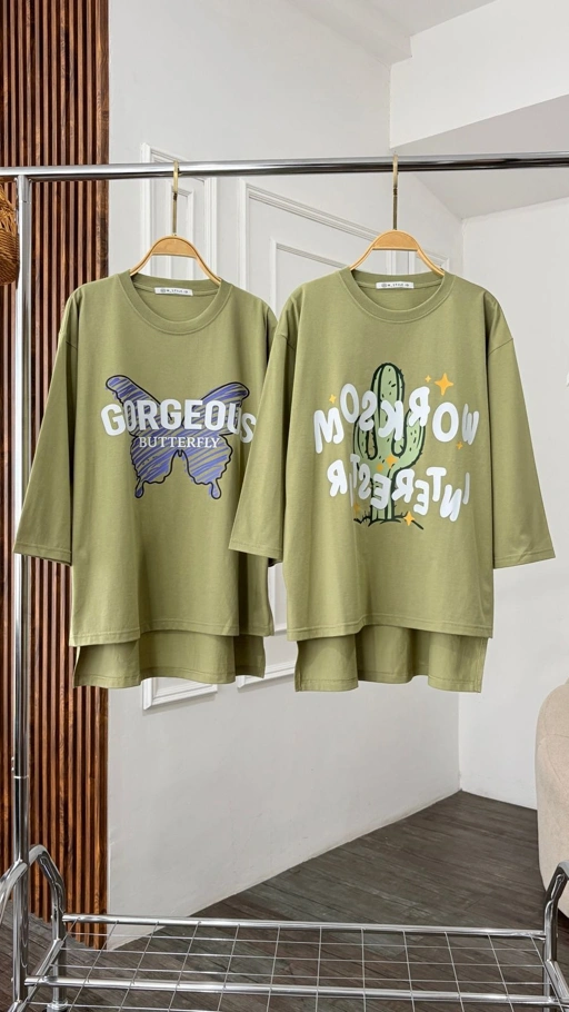 Image of Tshirt Tee Olive