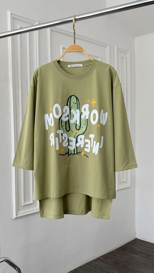 Image of Tshirt Tee Olive