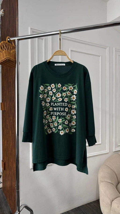 Image of Tshirt LS Emerald Plant