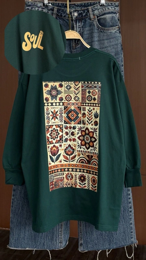 Image of Tshirt LS Emerald SOUL