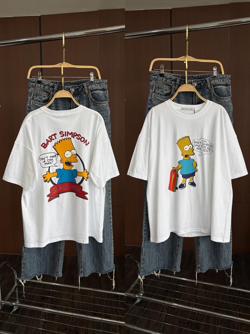 Tshirt OV White (Banyak Motif Lucu)