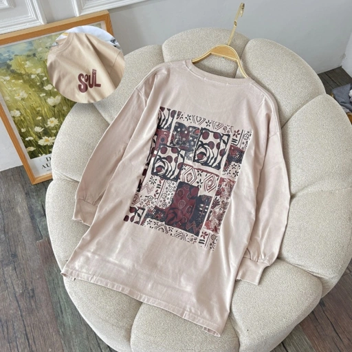Image of Tshirt LS Latte Soul