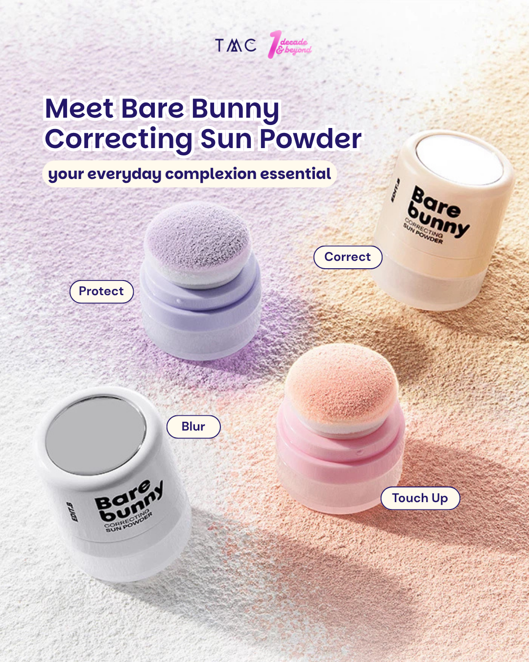 EDIT.B BARE BUNNY CORRECTING SUN POWDER