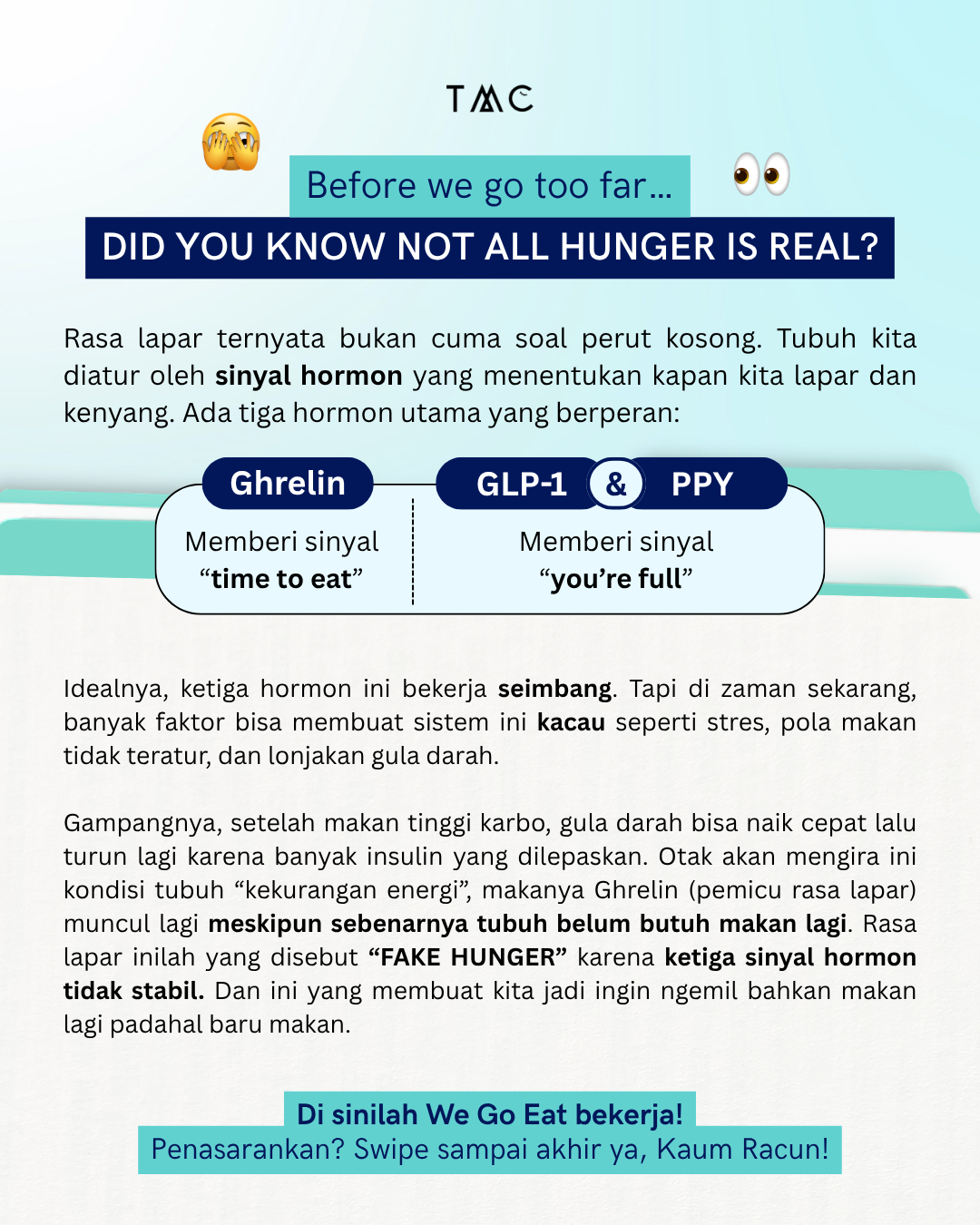 [NEWLY LAUNCH] WE GO EAT