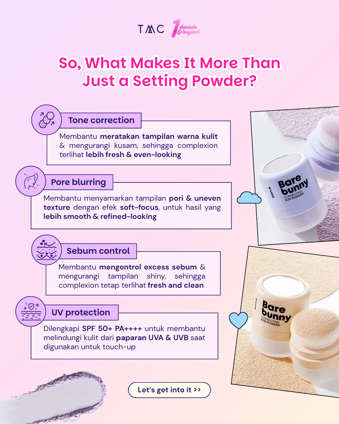 EDIT.B BARE BUNNY CORRECTING SUN POWDER