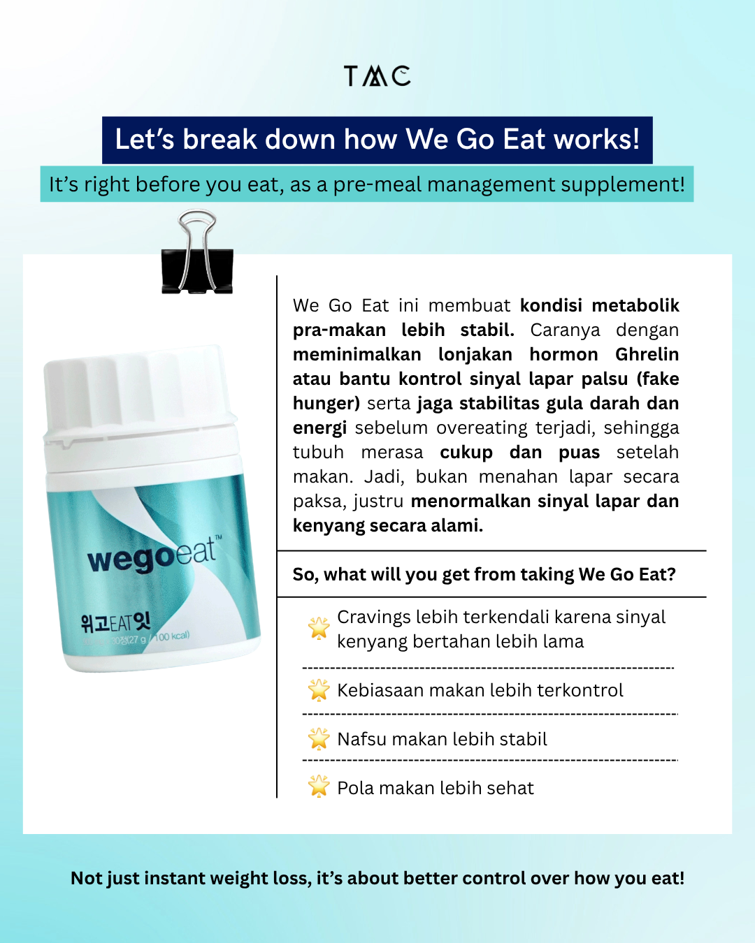 [NEWLY LAUNCH] WE GO EAT