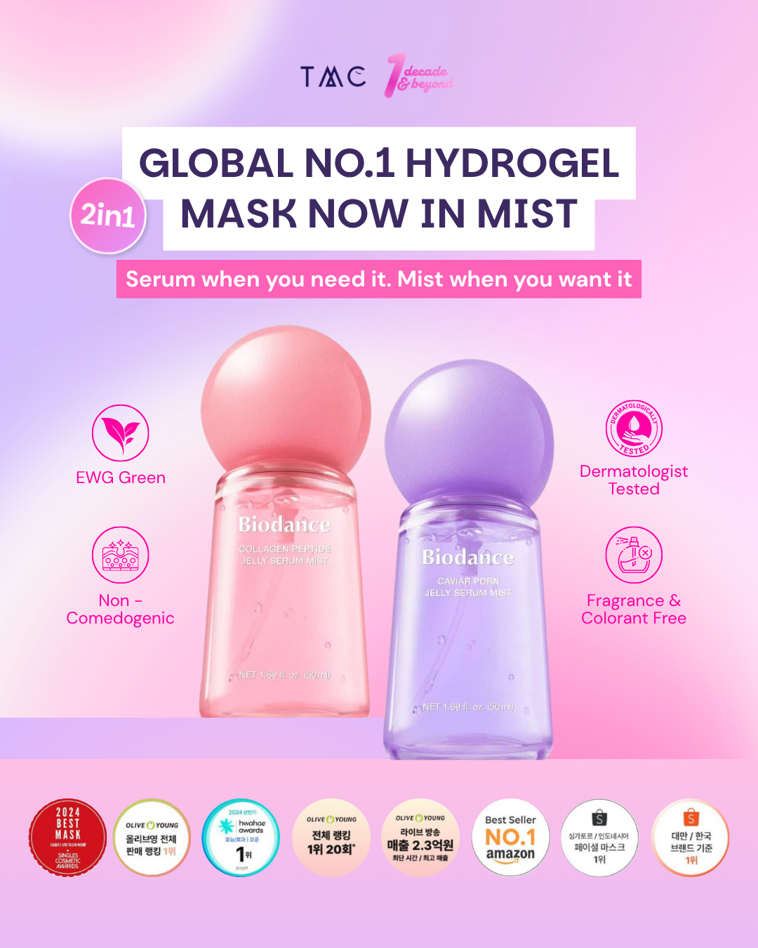 BIODANCE JELLY SERUM MIST