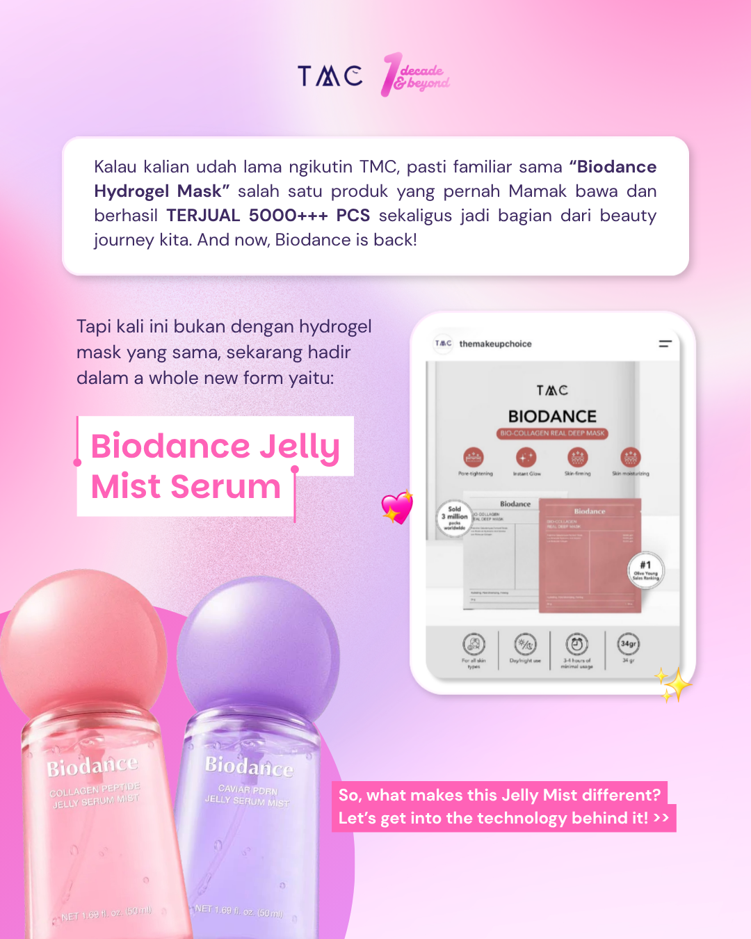 BIODANCE JELLY SERUM MIST