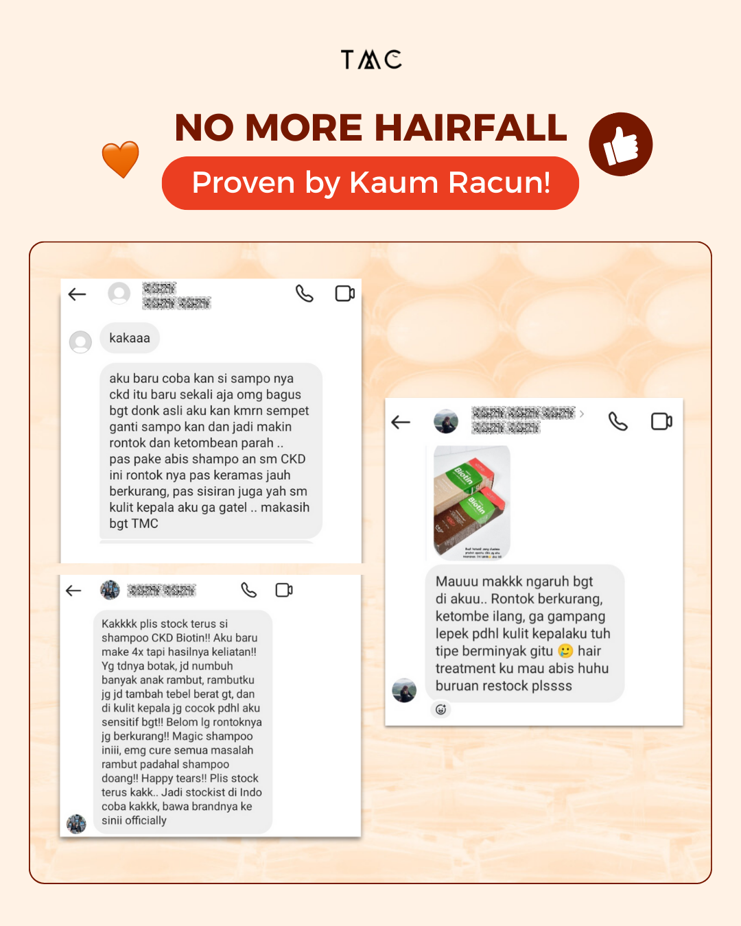 CKD Guaranteed Amino Biotin Hair Care