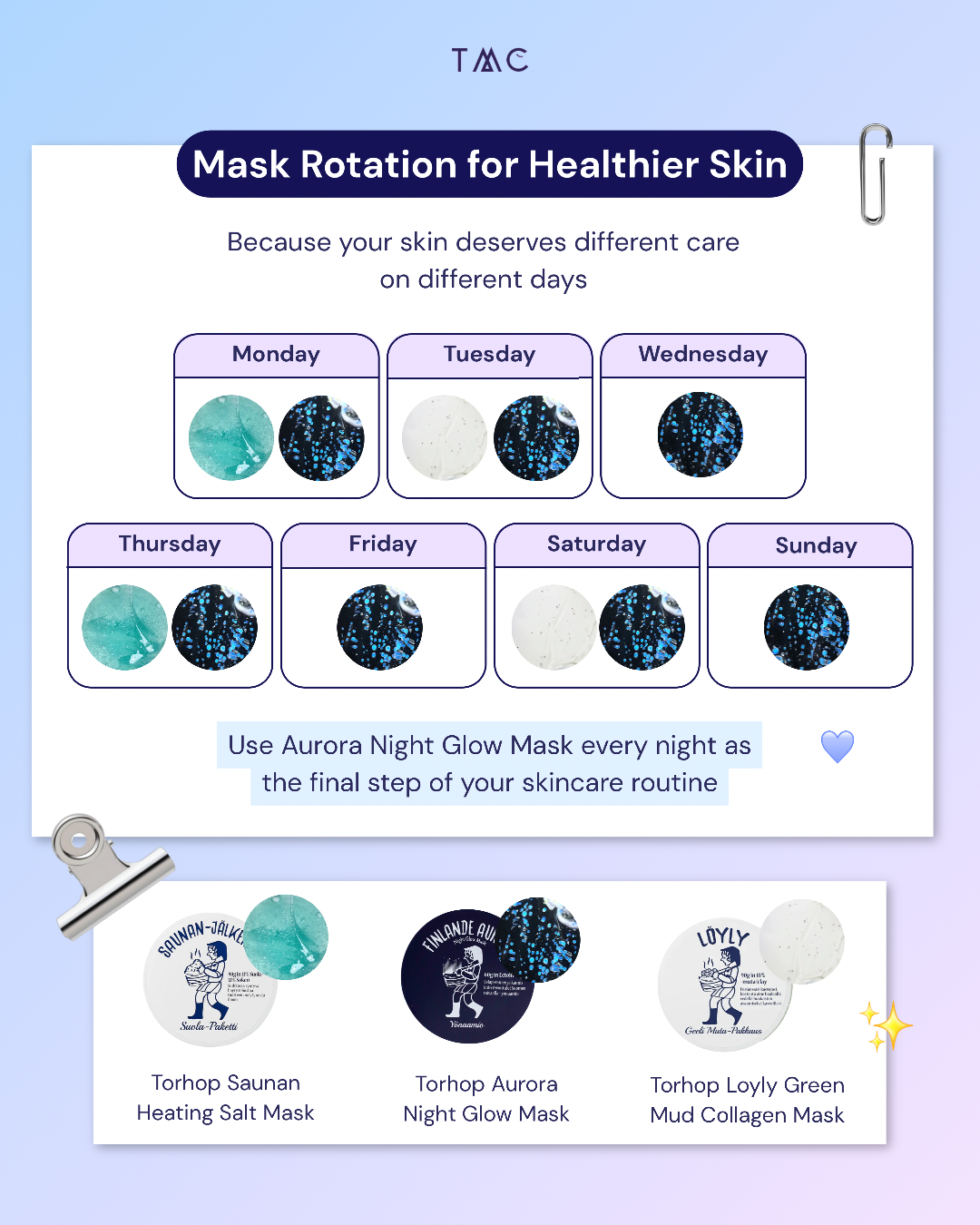 {Newly Launching} TORHOP FINLANDE AURORA NIGHT GLOW MASK