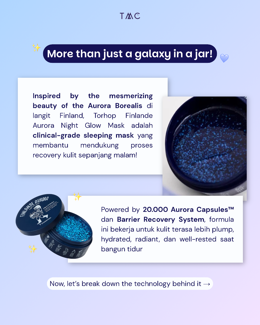 {Newly Launching} TORHOP FINLANDE AURORA NIGHT GLOW MASK