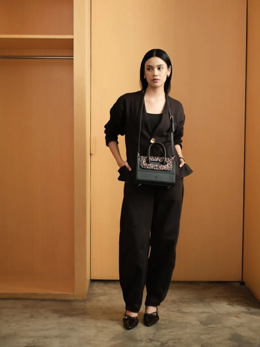 Image of PRIOR BAGS - GWEN LEOPARD