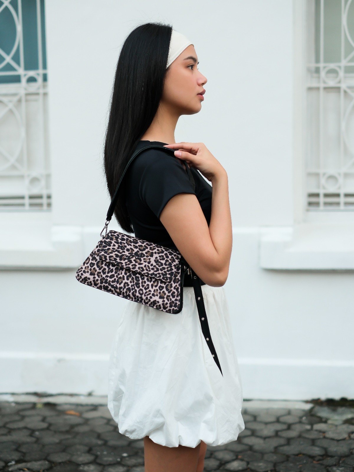 PRIOR BAGS - PIXIE LEOPARD