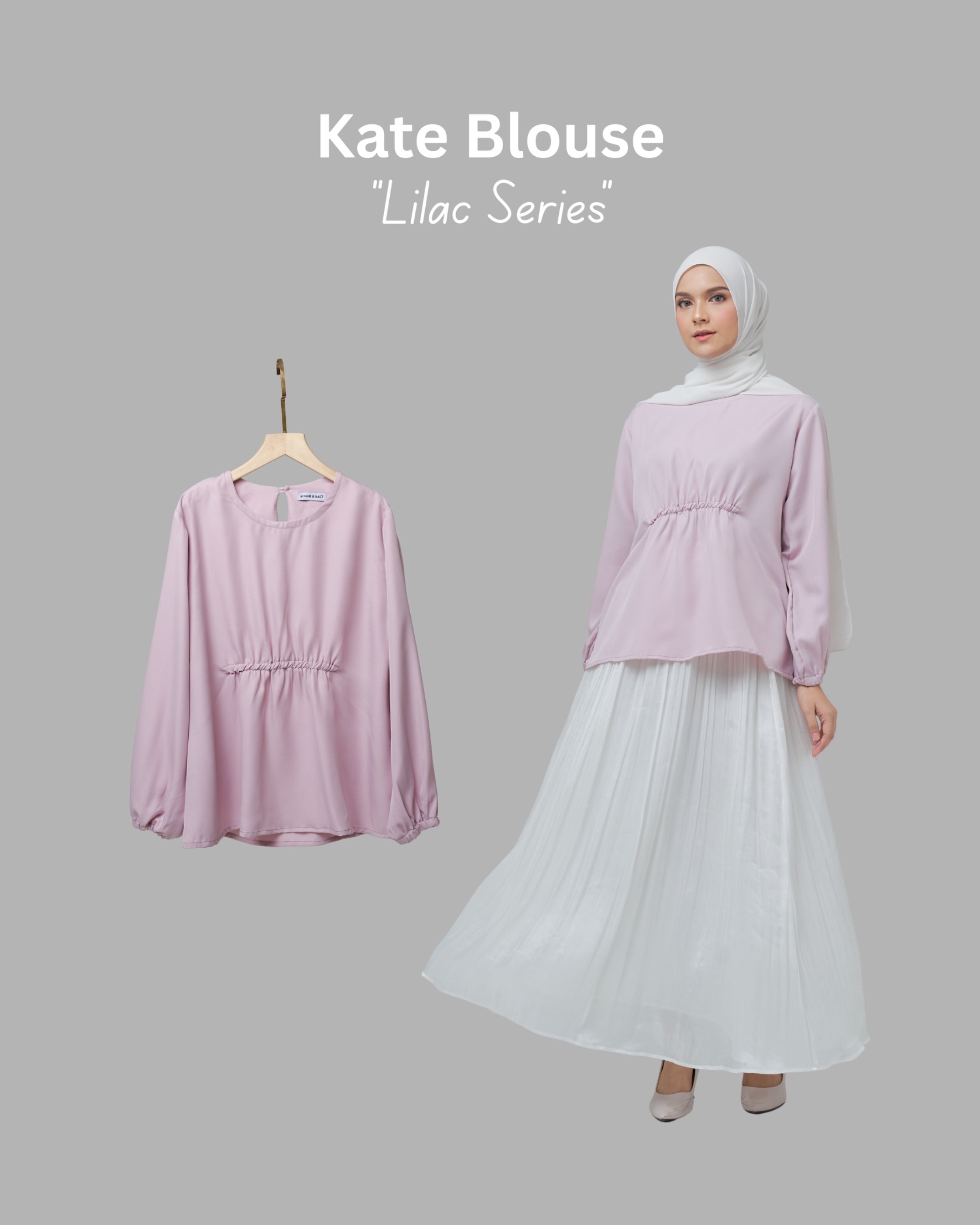 KATE BLOUSE “Lilac Series”
