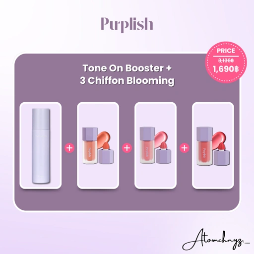 Image of Tone On Booster + 3 Chiffon Blooming