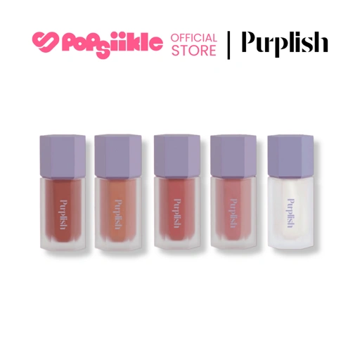 Image of PURPLISH Chiffon Blooming Liquid  3 in 1 อายแชโดว์ ไฮไลท์ ลิปสี