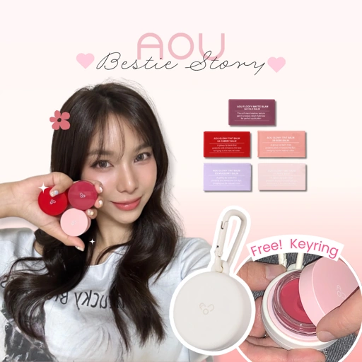 Image of AOU x Bestie - Pick Your Best 3 (เลือก 3 สีที่เบสตี้เลิฟ) Free! Keyring
