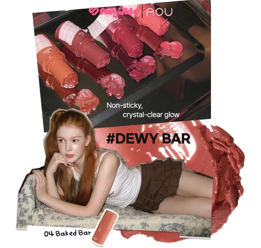 Image of AOU Dewy Bar ลิปฉ่ำวาว ชุ่มชื้น