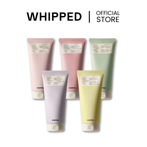 Image of WHIPPED Vegan Pack Cleanser Tube 130g ครีมล้างหน้า 