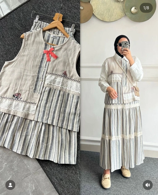 Image of Alika Set ( Linen)