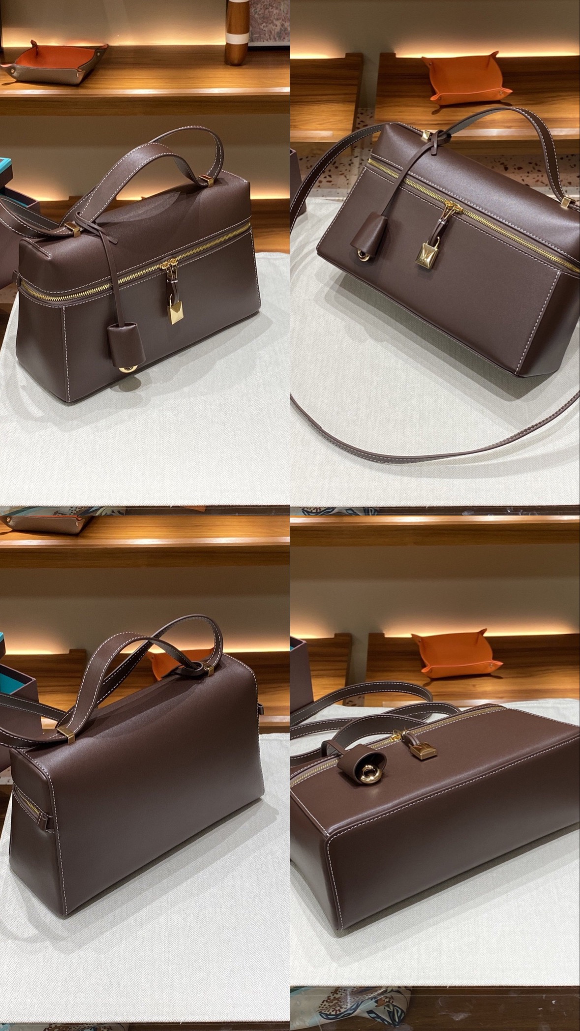 LOUI EBONY 27 IN CALFSKIN LEATHER