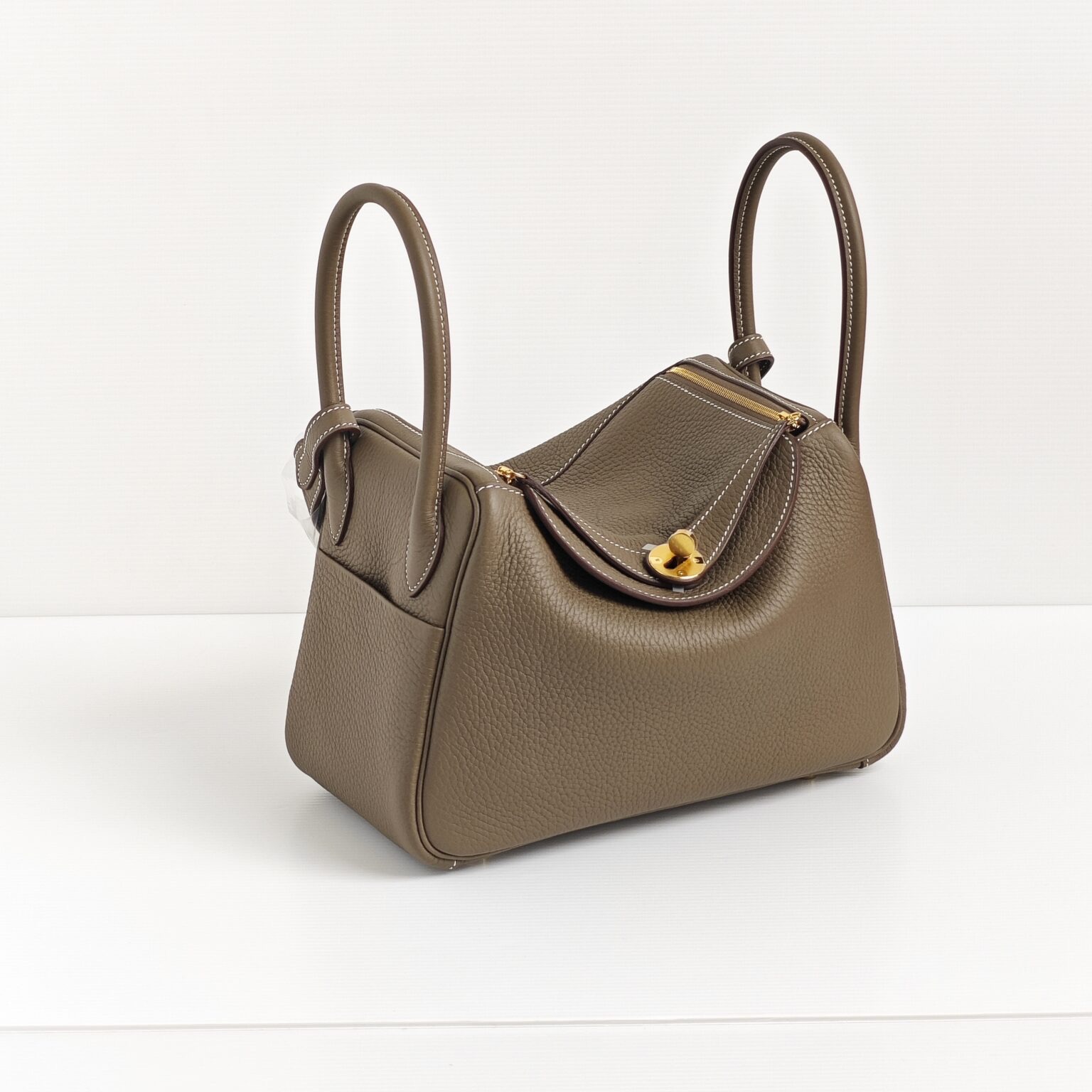 BINNY ETOUPE 26 GOLD HARDWARE
