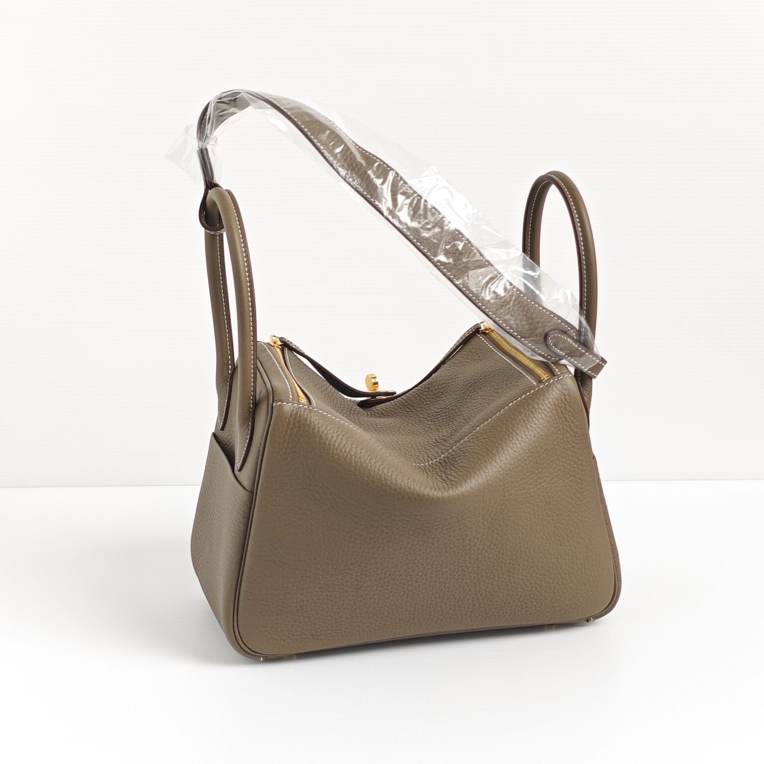 BINNY ETOUPE 26 GOLD HARDWARE