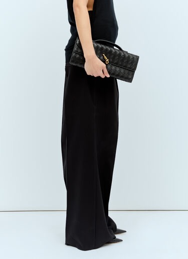 ANDANTE WOVEN CLUTCH BLACK