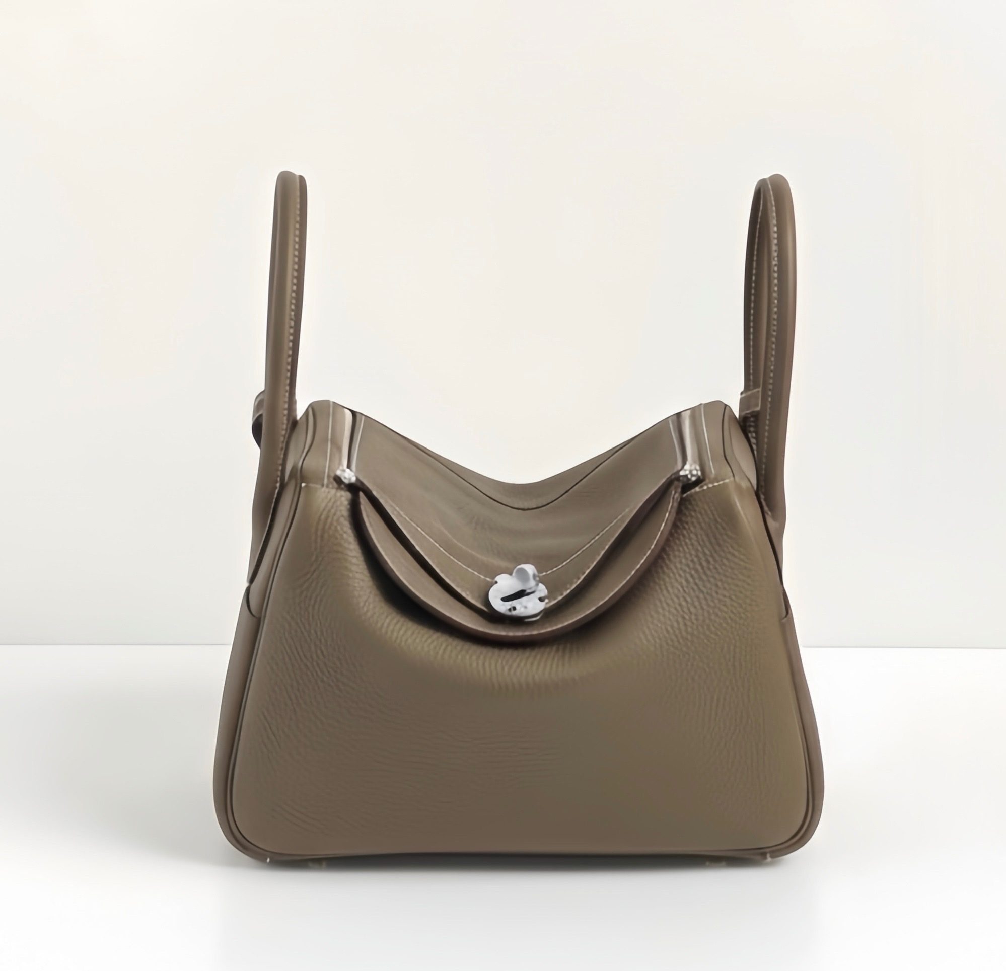 BINNY ETOUPE 26 SILVER HARDWARE