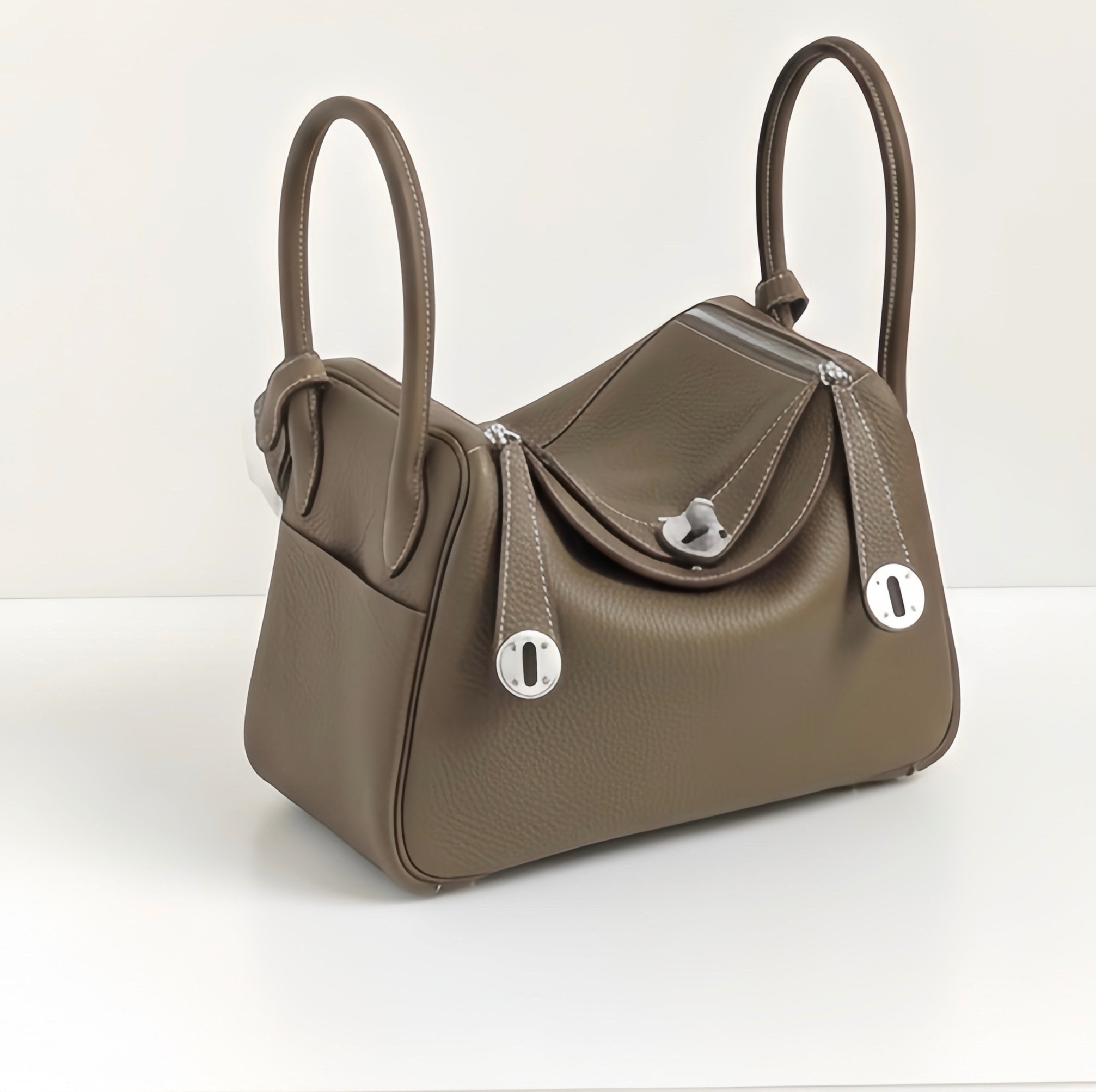 BINNY ETOUPE 26 SILVER HARDWARE