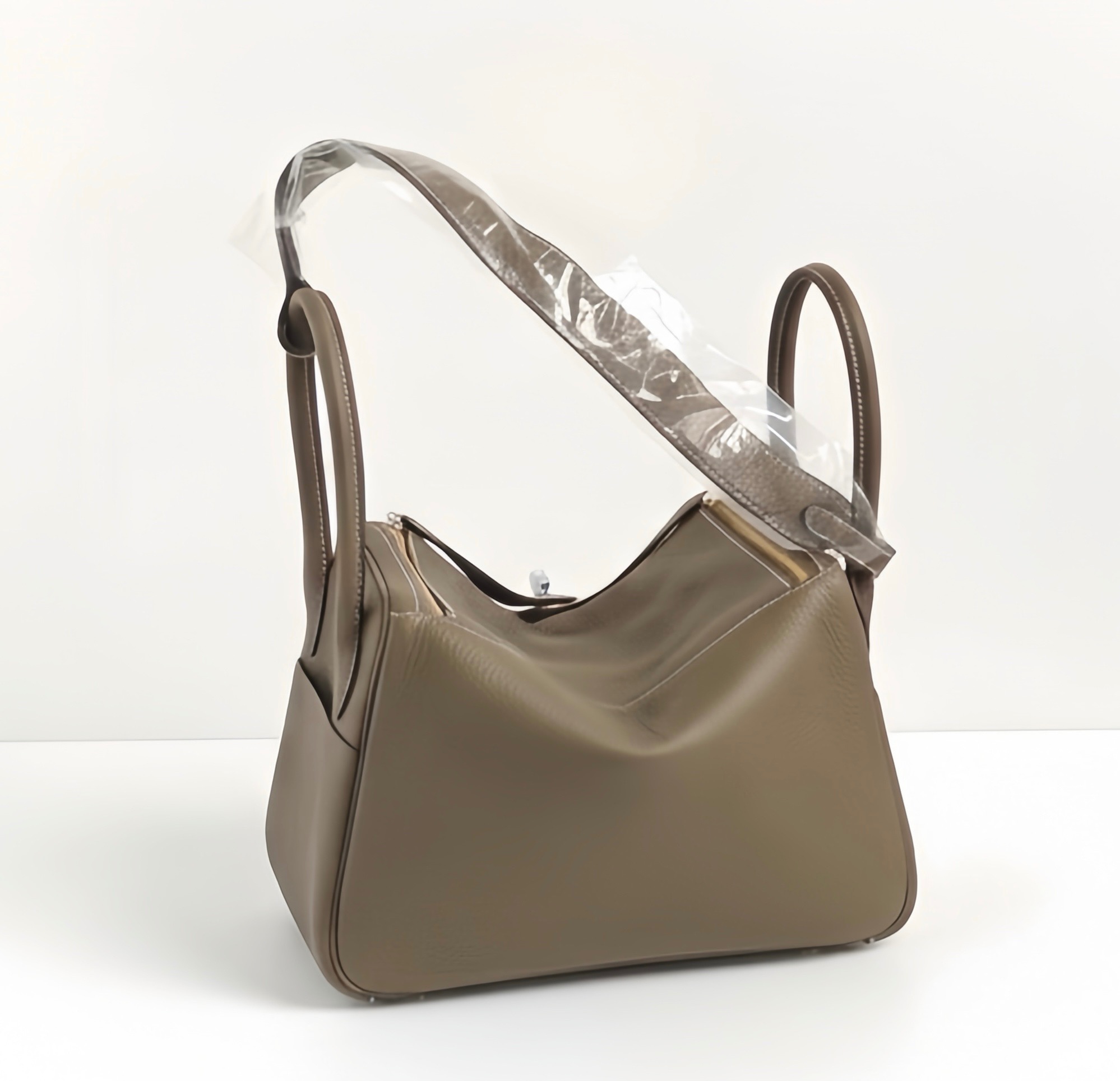 BINNY ETOUPE 26 SILVER HARDWARE