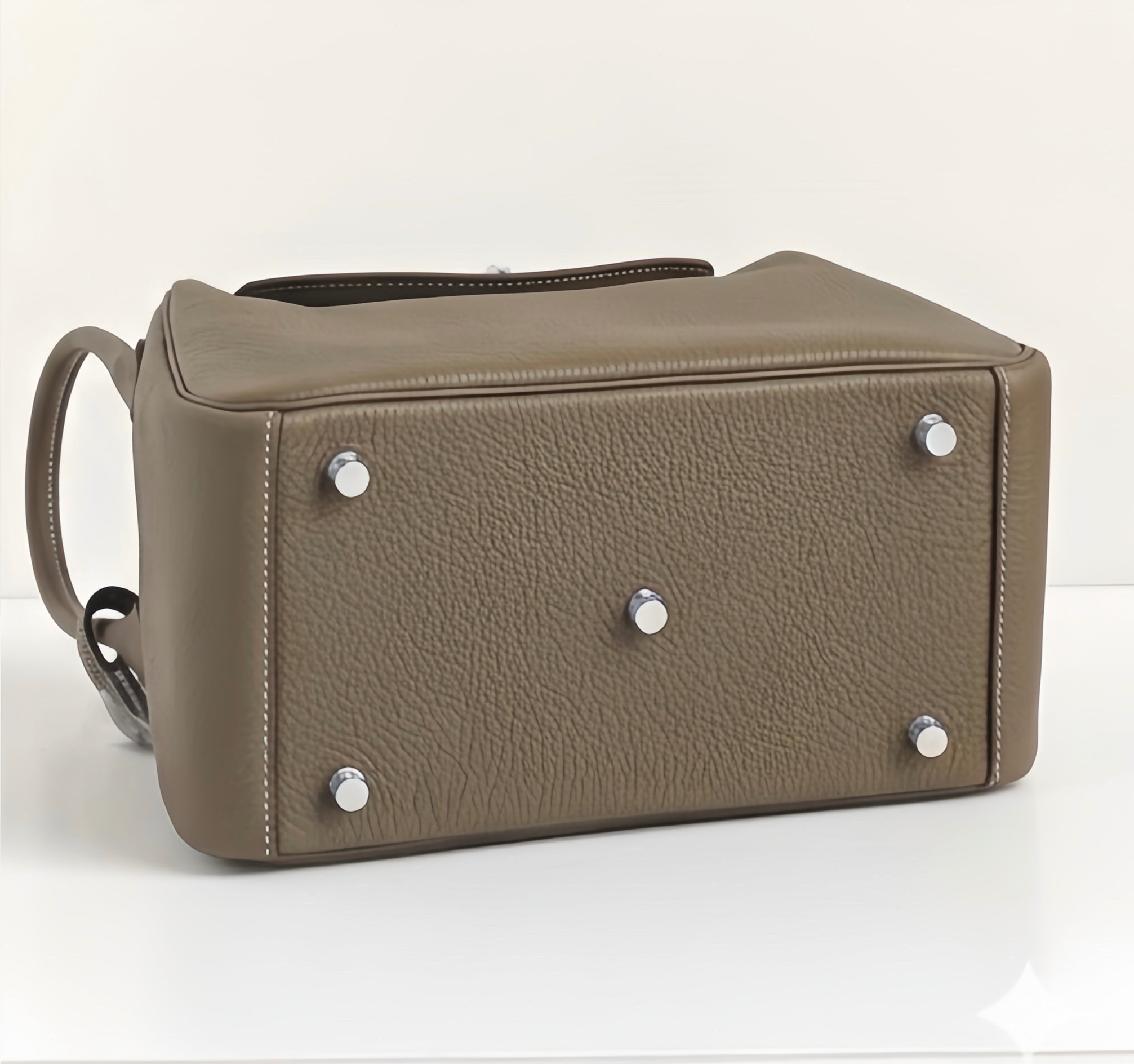 BINNY ETOUPE 26 SILVER HARDWARE