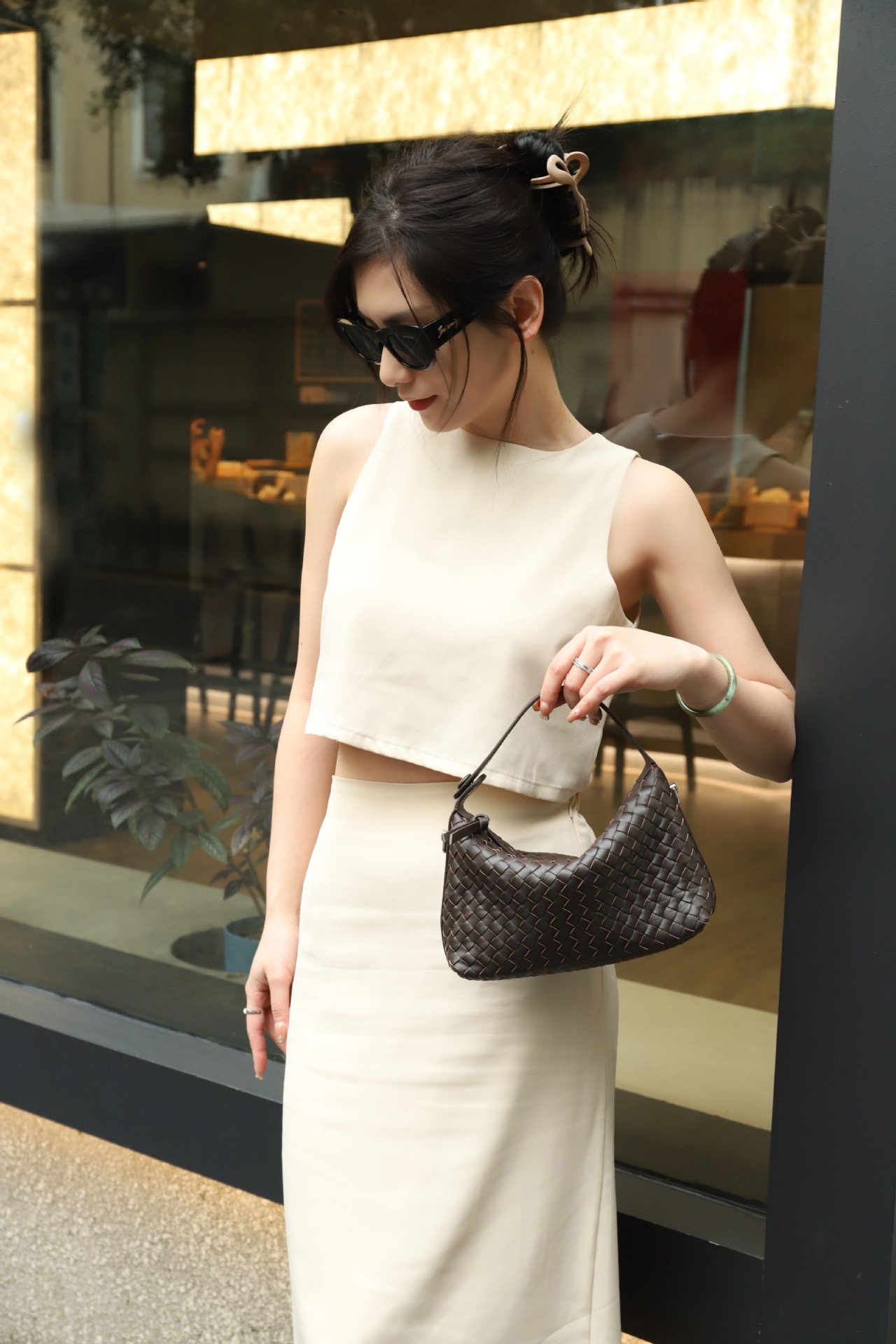 IVY WOVEN BAG (COW LEATHER)