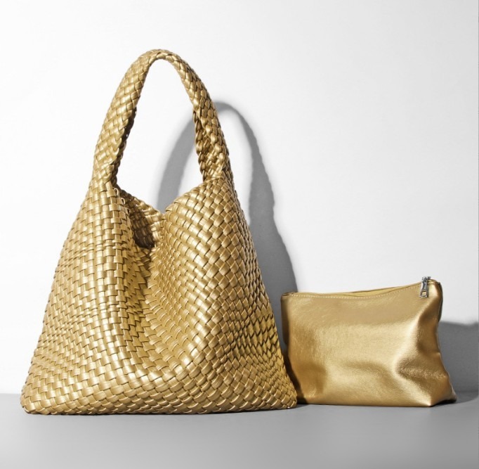 GIORNO WOVEN TOTE (SHEEP SKIN)